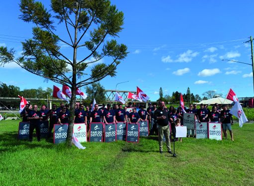 Members Fight For A Fair Go From Serco