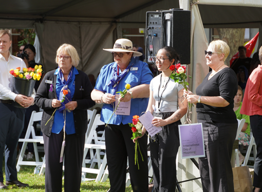 Ceremony Mourns Workplace Fatalities