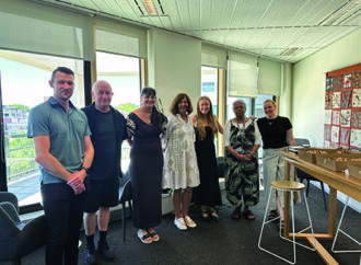 Community Services Delegates meet with city members