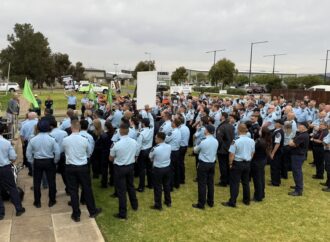 Prison Officers support South Australian colleagues