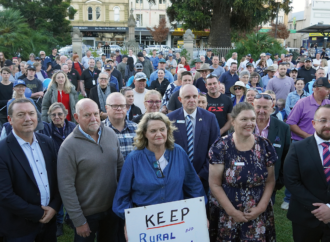 Union Members Join Rally For Goulburn