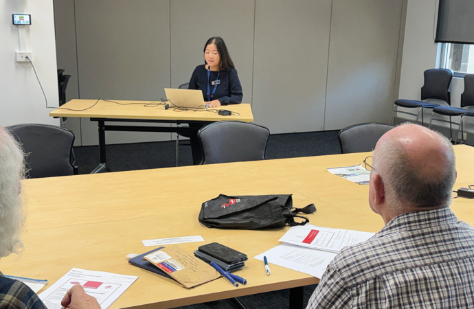 Retirees Hear About Licensing Rules